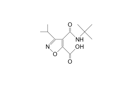 3-Isopropyl-4,5-isoxazoledicarboxylic acid, 4-tert-butyl amide
