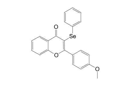 2-(4-Methoxyphenyl)-3-(phenylselenyl)-4H-chromen-4-one