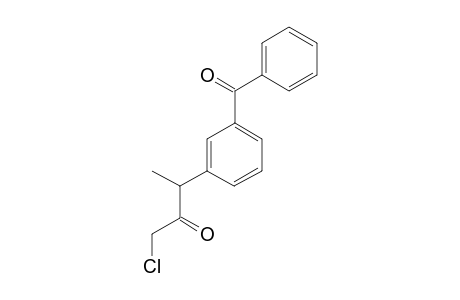 3-(3-BENZOYLPHENYL)-2-OXO-CHLOROBUTANE