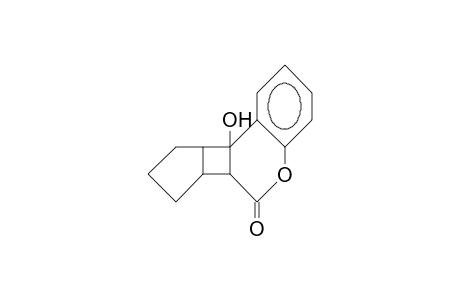 (4-Hydroxy-coumarin)-cyclopentene adduct