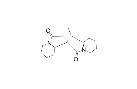 7,14-Methano-6H,13H-dipyrido[1,2-a:1',2'-e][1,5]diazocine-6,13-dione, dodecahydro-, [7R-(7.alpha.,7a.alpha.,14.alpha.,14a.beta.)]-