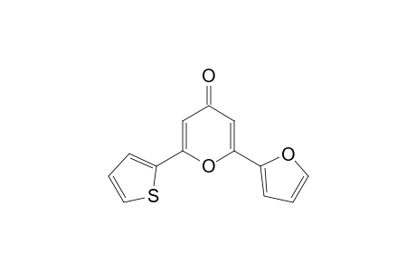 2-(2-Furyl)-6-(2-thienyl)pyran-4H-one