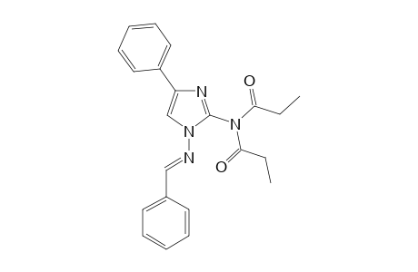 N-(1"-Oxopropyl)-N-[4'-phenyl-1'-(phenylmethylene)amino]-1H-imidazol-2'-yl}-propanamide