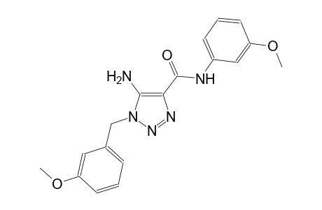 1H-1,2,3-triazole-4-carboxamide, 5-amino-N-(3-methoxyphenyl)-1-[(3-methoxyphenyl)methyl]-
