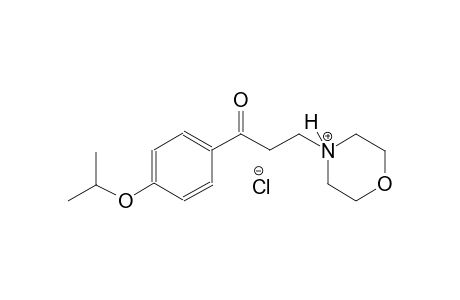 morpholinium, 4-[3-[4-(1-methylethoxy)phenyl]-3-oxopropyl]-, chloride