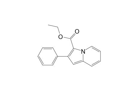 3-Indolizinecarboxylic acid, 2-phenyl-, ethyl ester