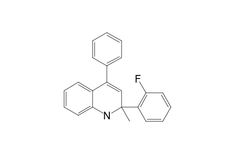 (+/-)-2-(2-FLUOROPHENYL)-1,2-DIHYDRO-2-METHYL-4-PHENYLQUINOLINE