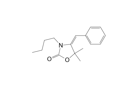 4-Benzylidene-3-n-butyl-5,5-dimethyloxazolidin-2-one