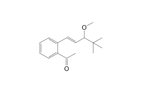 1-[2-[(E)-3-methoxy-4,4-dimethyl-pent-1-enyl]phenyl]ethanone