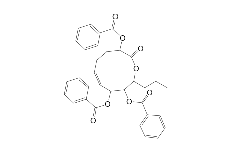 2,7,8-Tris(benzoyloxy)dodec-5-enoic-1,9-lactone