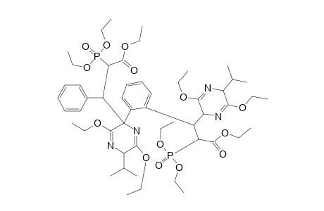 3,6-DIETHOXY-2-[1-(DIETHOXYPHOSPHORYL)-1-ETHOXYCARBONYL-2-PHENYLETHYL]-2,5-DIHYDRO-5-ISOPROPYLPYRAZINE;MIXTURE