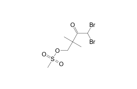 methanesulfonic acid (4,4-dibromo-3-keto-2,2-dimethyl-butyl) ester