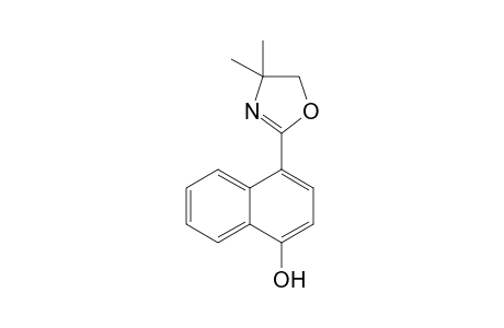 4-(4,4-Dimethyl-4,5-dihydroxazol-2-yl)naphthalen-1-ol