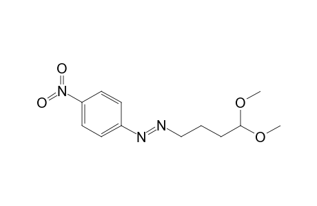 1-(5,5-Dimethoxybutyl)-2-(4-nitrophenyl)diazene