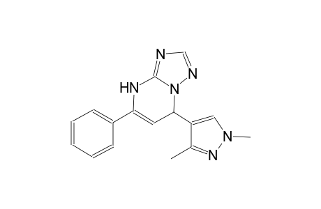 [1,2,4]Triazolo[1,5-a]pyrimidine, 7-(1,3-dimethyl-1H-pyrazol-4-yl)-4,7-dihydro-5-phenyl-