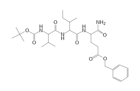 benzyl 9-(sec-butyl)-12-carbamoyl-6-isopropyl-2,2-dimethyl-4,7,10-trioxo-3-oxa-5,8,11-triazapentadecan-15-oate