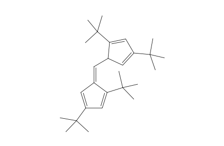 (E)-1,3-Di-tert-butyl-6-(2,4-di-tert-butylcyclo-pentadienyl)pentafulvene