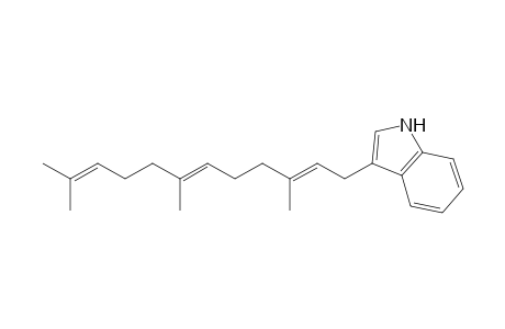 3-(3,7,11-Trimethyldodeca-2,6,10-trienyl)-1H-indole