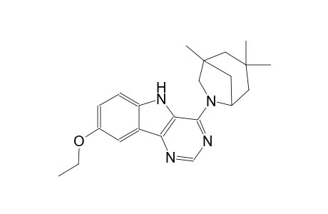 ethyl 4-(1,3,3-trimethyl-6-azabicyclo[3.2.1]oct-6-yl)-5H-pyrimido[5,4-b]indol-8-yl ether