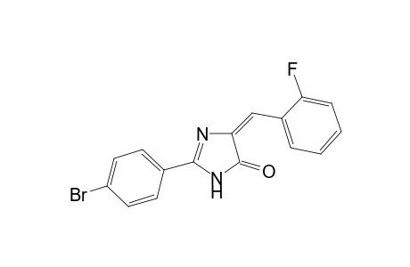 (5E)-2-(4-Bromophenyl)-5-(2-fluorobenzylidene)-3,5-dihydro-4H-imidazol-4-one