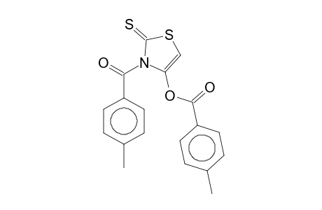 3-(4-Methylbenzoyl)-2-thioxo-2,3-dihydro-1,3-thiazol-4-yl 4-methylbenzoate