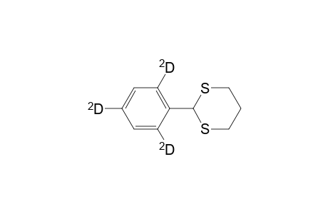 1,3-Dithiane, 2-(phenyl-2,4,6-D3)-