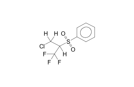 (1-TRIFLUOROMETHYL-2-CHLOROETHYL)PHENYLSULPHONE