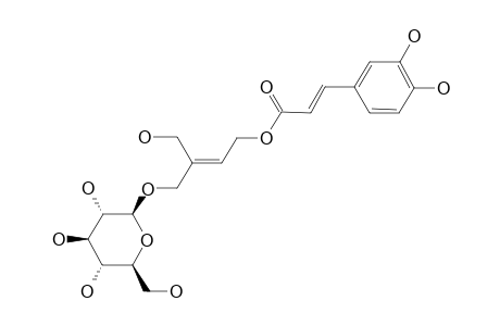 AOHADA-GLYCOSIDE-A;4-BETA-D-GLUCOPYRANOSYLOXY-5-HYDROXYPRENYL-CAFFEATE
