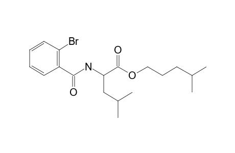 L-Leucine, N-(2-bromobenzoyl)-, isohexyl ester