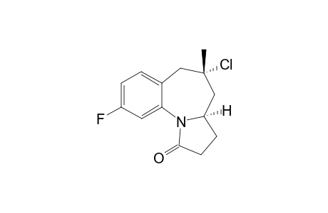 (3aR,5S)-5-chloro-9-fluoro-5-methyl-2,3,3a,4,5,6-hexahydro-1H-benzo[f]pyrrolo[1,2-a]azepin-1-one