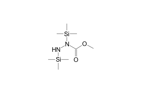 Methyl carbazate, di-TMS