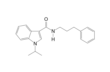 N-(3-Phenylpropyl)-1-(propan-2-yl)-1H-indole-3-carboxamide