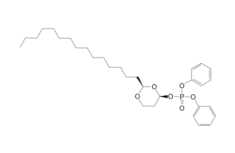 cis-2-Pentadecyl-4-(diphenylphospho)-1,3-dioxanes