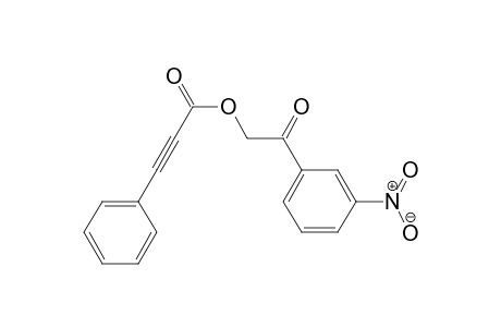 2-(3-Nitrophenyl)-2-oxoethyl 3-phenylpropiolate