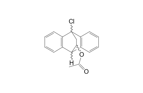 9-chloro-9,10-dihydro-9,10-ethanoanthracen-11-ol, acetate