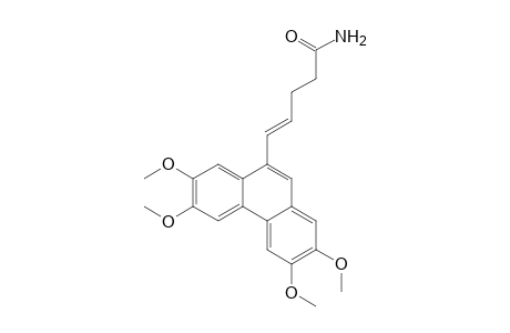 4-Pentenamide, 5-(2,3,6,7-tetramethoxy-9-phenanthrenyl)-