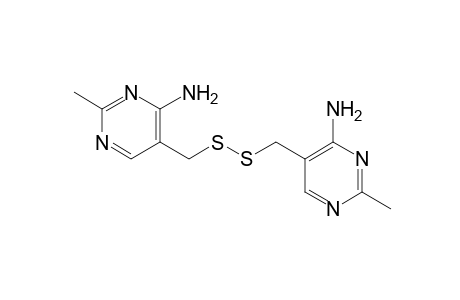 5,5'-(dithiodimethylene)bis[4-amino-2-methylpyrimidine]