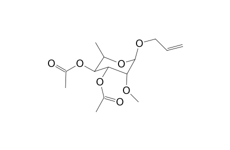 Allyl 3,4-bis-O-acetyl-2-O-methyl-.alpha.-L-rhamnopyranoside