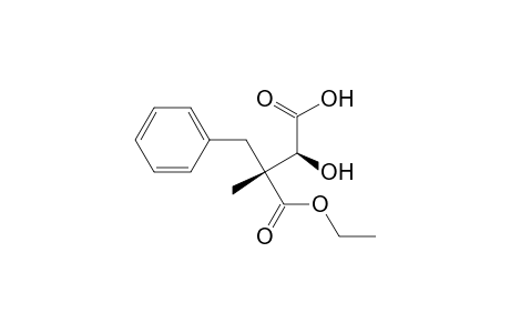 (2S,3R)-3-benzyl-4-ethoxy-2-hydroxy-3-methyl-4-oxo-butanoic acid