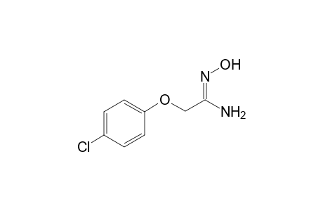 (1Z)-2-(4-Chlorophenoxy)-N'-hydroxyethanimidamide