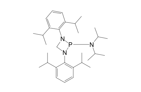 [1,3-bis(2,6-diisopropylphenyl)-1,3,2-diazaphosphetidin-2-yl]-diisopropyl-amine