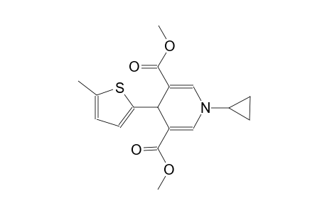 1-Cyclopropyl-4-(5-methyl-thiophen-2-yl)-1,4-dihydro-pyridine-3,5-dicarboxylic acid dimethyl ester