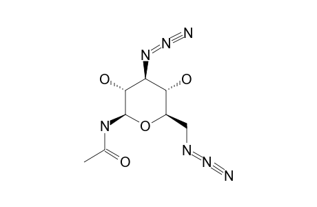 N-ACETYL-3,6-DIAZIDO-3,6-DIDEOXY-BETA-D-GLUCOPYRANOSYLAMINE