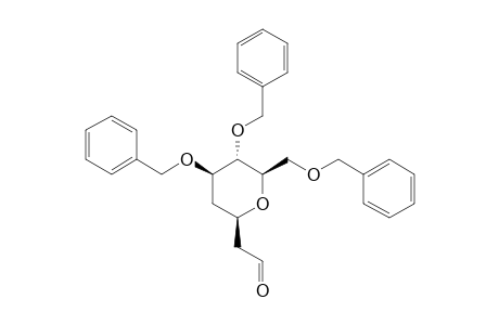 2-(3,4,6-TRI-O-BENZYL-2-DEOXY-BETA-D-GLUCOPYRANOSYL)-ETHYL-ALDEHYDE