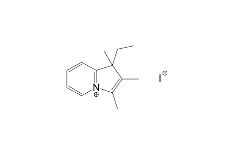 1-ethyl-1,2,3-trimethyl-1H-indolizinium iodide