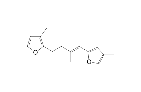 3-methyl-2-[(E)-3-methyl-4-(4-methylfuran-2-yl)but-3-enyl]furan