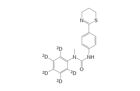 2-N-(N'-methyl-N'-phenylcarbamoyl)pentadeuterioanilino-5,6-dihydro-4H-1,3-thiazine