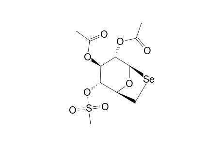 2,3-DI-O-ACETYL-1,6-DIDEOXY-1,6-EPISELENO-4-O-METHYLSULFONYL-BETA-D-GLUCOSE