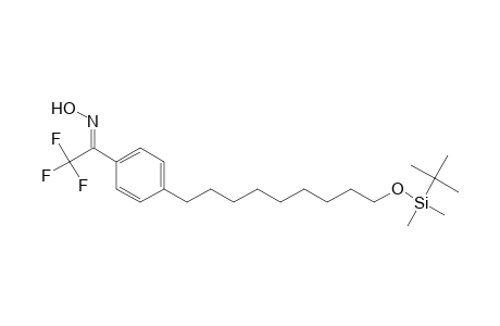 [[9-[4-[1-(Hydroxyimino)-2,2,2-Trifluoroethyl]phenyl]nonyl]oxy]-tert-butyldimethylsilane