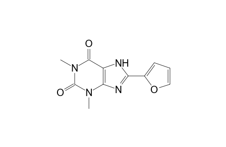 8-(2-furanyl)-1,3-dimethyl-7H-purine-2,6-dione